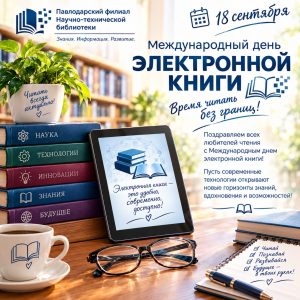 📚💻 МЕЖДУНАРОДНЫЙ ДЕНЬ ЭЛЕКТРОННОЙ КНИГИ