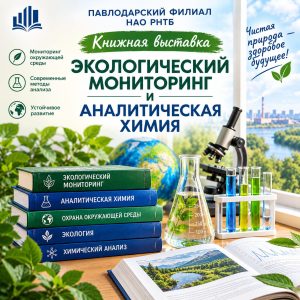 «Экологический мониторинг и аналитическая химия»: новая тематическая выставка